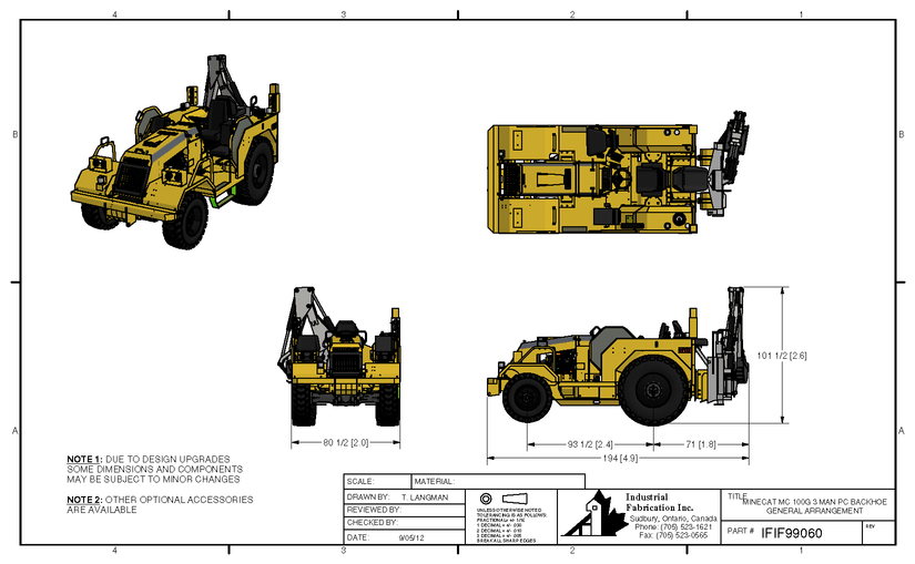 Kazici (Backhoe) Konfigurasyonlari