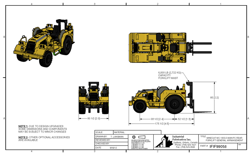 MC150-Forklift Konfigurasyonlari